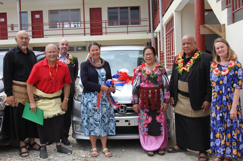 Vehicle handover to Lavame’a Ta’e’iloa Disabled People Association Incorporation (LATA)